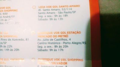 Loja Gol Estação Metrô Mercado Público Porto Alegre-RS
